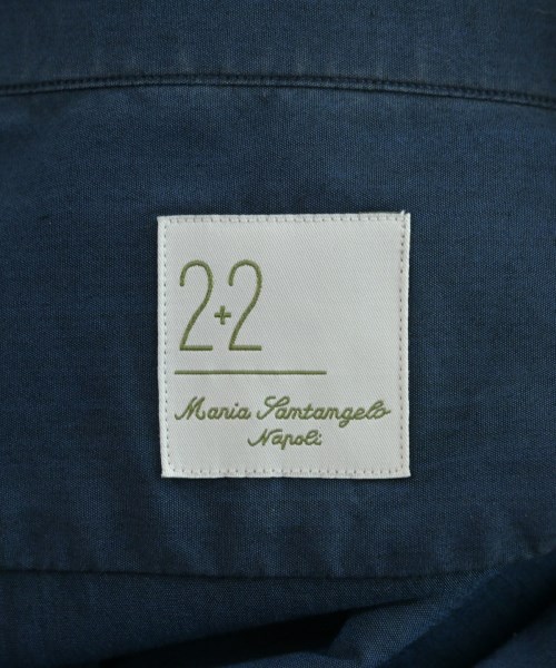 Maria Santangelo（マリアサンタンジェロ）カジュアルシャツ 紺 サイズ:15(S位) メンズ/2200670089024