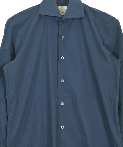 Maria Santangelo（マリアサンタンジェロ）カジュアルシャツ 紺 サイズ:15(S位) メンズ/2200670089024