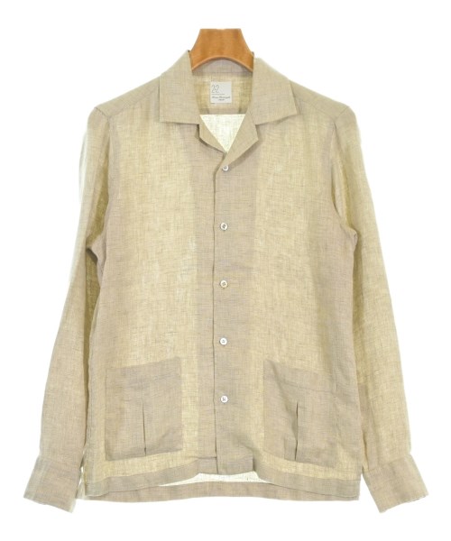Maria Santangelo(マリアサンタンジェロ)カジュアルシャツ ベージュ サイズ:S/2200670089031