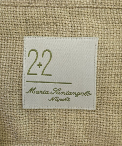 Maria Santangelo（マリアサンタンジェロ）カジュアルシャツ ベージュ サイズ:S メンズ/2200670089031