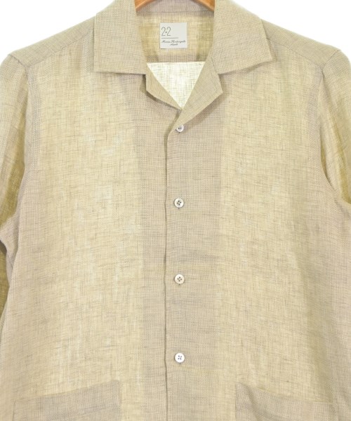 Maria Santangelo（マリアサンタンジェロ）カジュアルシャツ ベージュ サイズ:S メンズ/2200670089031