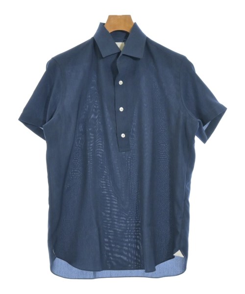 Maria Santangelo(マリアサンタンジェロ)カジュアルシャツ 紺 サイズ:38(S位)/2200679569121