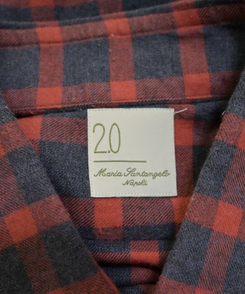 Maria Santangelo（マリアサンタンジェロ）カジュアルシャツ 赤 サイズ:M メンズ/2200679569183