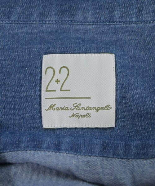 Maria Santangelo（マリアサンタンジェロ）カジュアルシャツ 青 サイズ:S メンズ/2200662262022