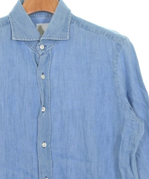 Maria Santangelo（マリアサンタンジェロ）ドレスシャツ 青 サイズ:40(L位) メンズ/2200665019043