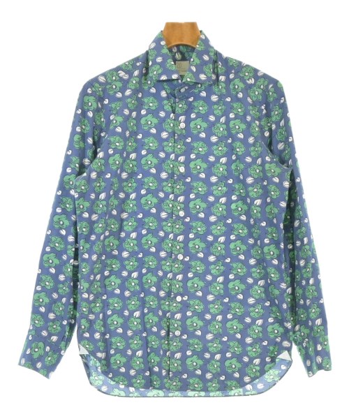 Maria Santangelo(マリアサンタンジェロ)カジュアルシャツ 青 サイズ:L/2200670043170