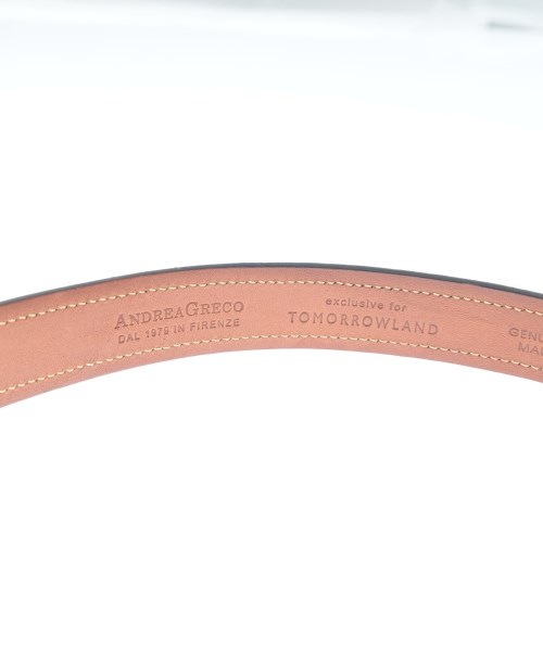 ANDREA GRECO（アンドレアグレコ）ベルト 紺 サイズ:85 メンズ/2200614778229