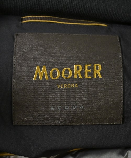 MooRER（ムーレー）ダウンジャケット/ダウンベスト 黒 サイズ:52(XXL位) メンズ/2200594480181