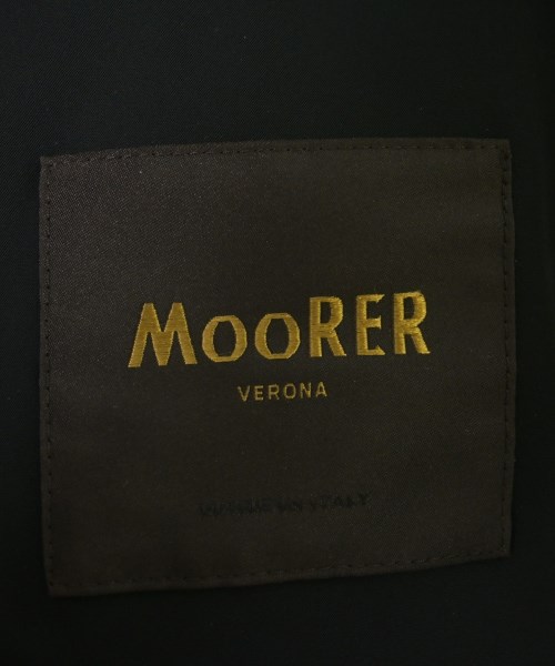 MooRER（ムーレー）ステンカラーコート 黒 サイズ:56(XXL位) メンズ/2200671315047