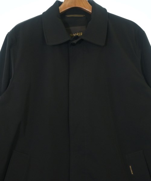 MooRER（ムーレー）ステンカラーコート 黒 サイズ:56(XXL位) メンズ/2200671315047