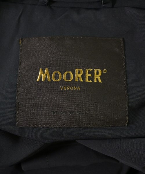 MooRER（ムーレー）ステンカラーコート 紺 サイズ:46(M位) メンズ/2200715742129