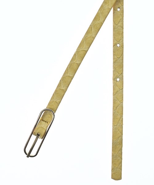 ATELIER AMBOISE（アトリエアンボワーズ）ベルト 黄 サイズ:- レディース/2200677203058