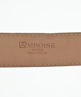 ATELIER AMBOISE（アトリエアンボワーズ）ベルト 茶 サイズ:38/95 メンズ/2200681337480