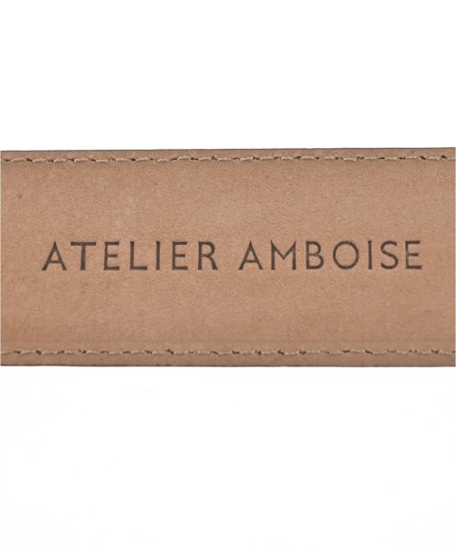 ATELIER AMBOISE（アトリエアンボワーズ）ベルト 茶 サイズ:80 レディース/2200665370182