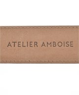 ATELIER AMBOISE（アトリエアンボワーズ）ベルト 茶 サイズ:80 レディース/2200665370182