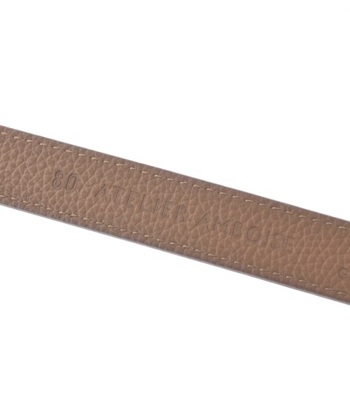 ATELIER AMBOISE（アトリエアンボワーズ）ベルト 茶 サイズ:- レディース/2200662832249