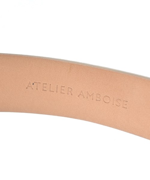 ATELIER AMBOISE（アトリエアンボワーズ）ベルト ベージュ サイズ:- メンズ/2200729294089