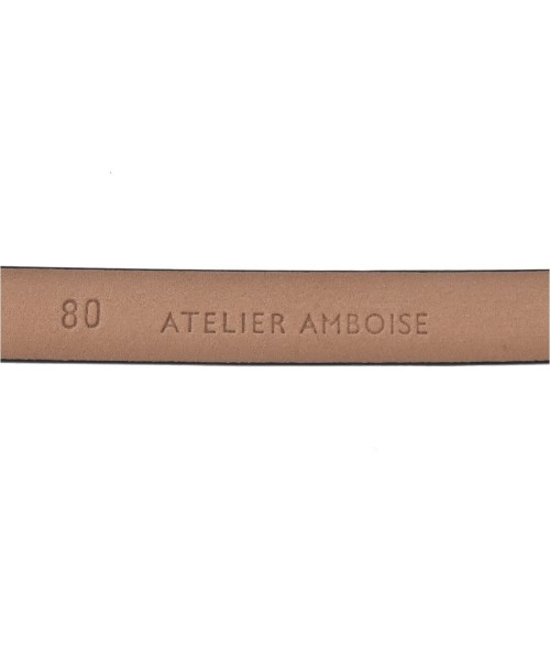 ATELIER AMBOISE（アトリエアンボワーズ）ベルト 黒 サイズ:80 レディース/2200683324037