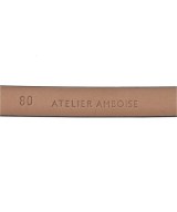 ATELIER AMBOISE（アトリエアンボワーズ）ベルト 黒 サイズ:80 レディース/2200683324037