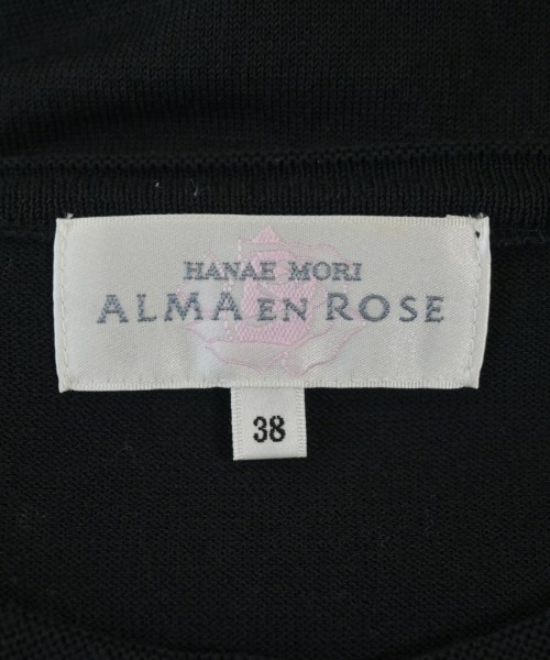 ALMA EN ROSE（アルマ　アン　ローズ）カーディガン 黒 サイズ:38(M位) レディース/2200700964093