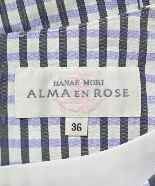 ALMA EN ROSE（アルマ　アン　ローズ）シャツワンピース 白 サイズ:36(S位) レディース/2200700964123