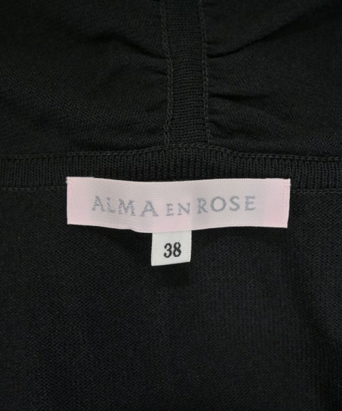 ALMA EN ROSE（アルマ　アン　ローズ）カーディガン 黒 サイズ:38(S位) レディース/2200710259141