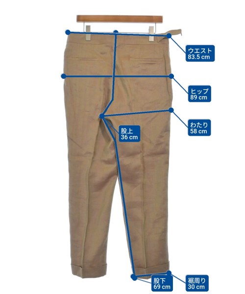 GERMANO（ジェルマーノ）スラックス 赤 サイズ:-(M位) メンズ/2200619682064