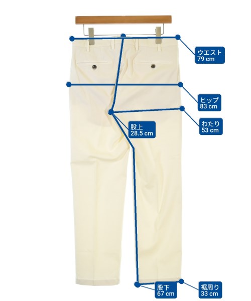 GERMANO（ジェルマーノ）チノパン 白 サイズ:44(S位) メンズ/2200680211064
