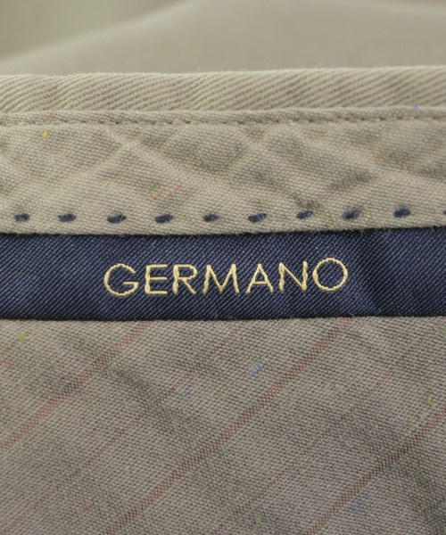 GERMANO（ジェルマーノ）スラックス ベージュ サイズ:42(XS位) メンズ/2200662137061