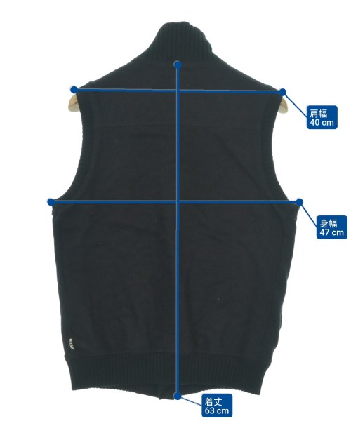 eleventy（イレブンティ）ベスト 紺 サイズ:S メンズ/2200639239040