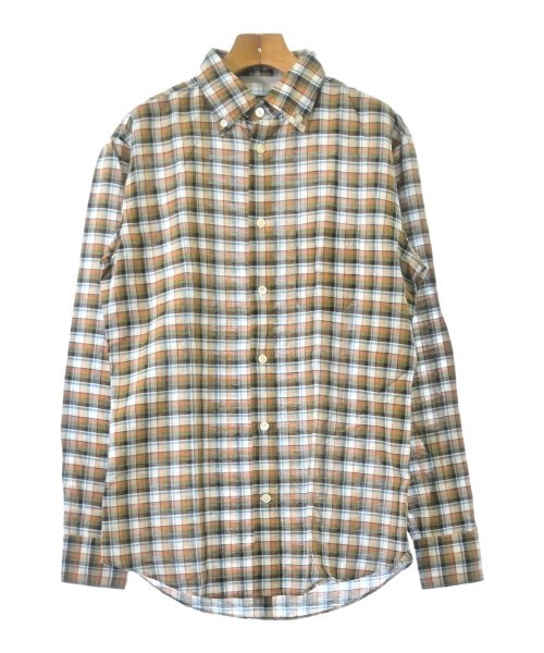 eleventy(イレブンティ)カジュアルシャツ 茶 サイズ:40(M位)/2200676328042