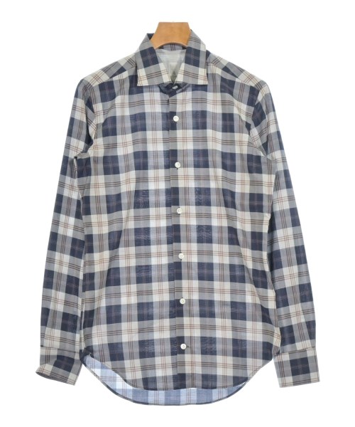 eleventy(イレブンティ)カジュアルシャツ 紺 サイズ:39(M位)/2200672710100