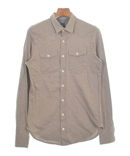 eleventy(イレブンティ)カジュアルシャツ ベージュ サイズ:S/2200639926032