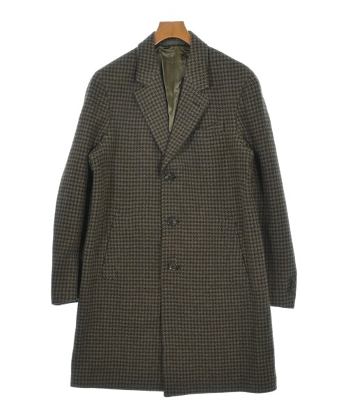 CARUSO(カルーゾ)チェスターコート 茶 サイズ:48(L位)/2200640073091