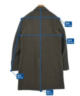 CARUSO（カルーゾ）チェスターコート 茶 サイズ:48(L位) メンズ/2200640073091