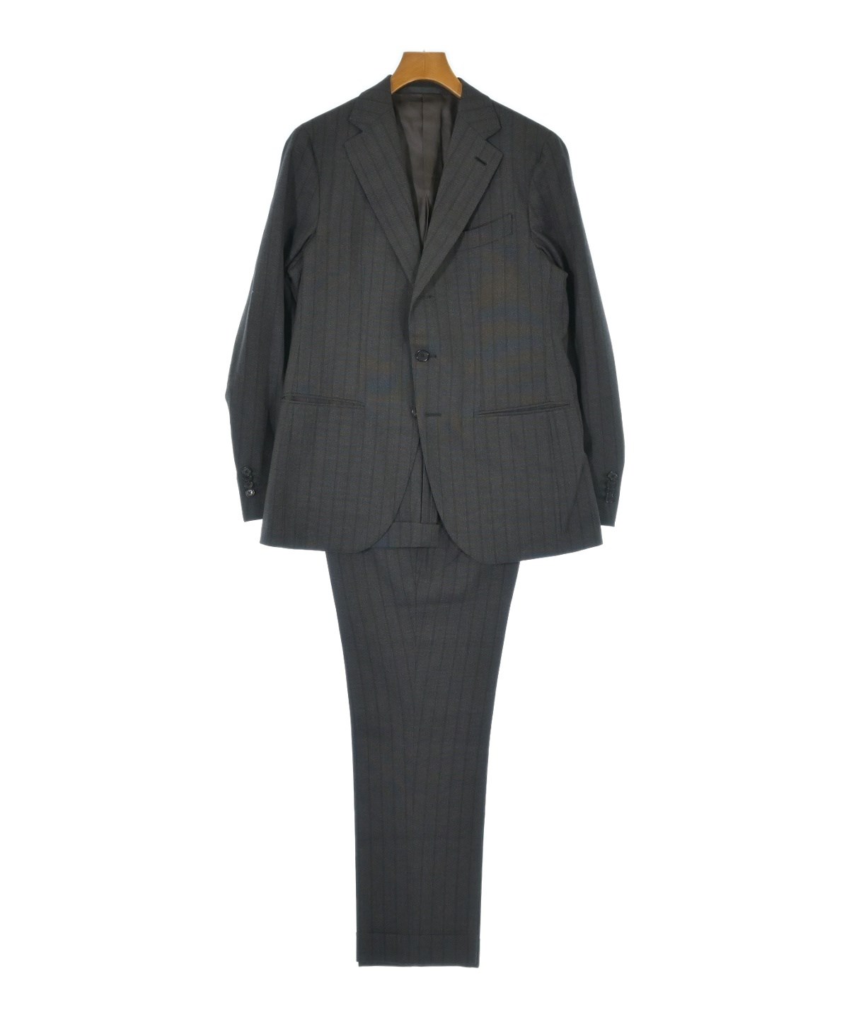 CARUSO（カルーゾ）ビジネス グレー サイズ:48(L位)/48(L位) メンズ