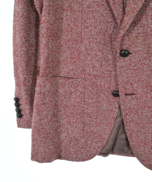 CARUSO（カルーゾ）テーラードジャケット 赤 サイズ:46(M位) メンズ/2200625715015