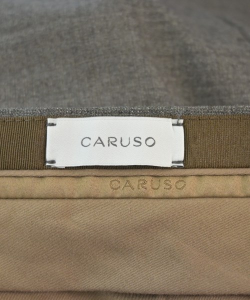 CARUSO（カルーゾ）スラックス 茶 サイズ:48(L位) メンズ/2200611093059