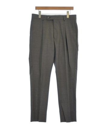 CARUSO（カルーゾ）スラックス 茶 サイズ:48(L位) メンズ