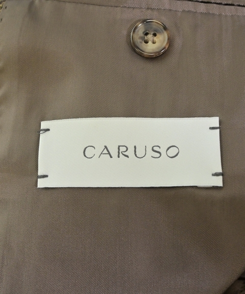 CARUSO（カルーゾ）カジュアルジャケット 茶 サイズ:46(M位) メンズ/2200610137051