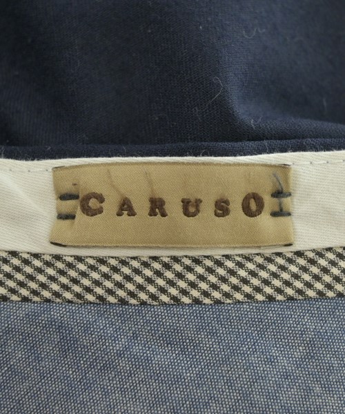 CARUSO（カルーゾ）スラックス 紺 サイズ:52(XXL位) メンズ/2200670638017