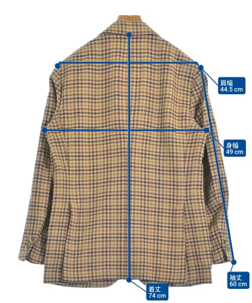 CARUSO（カルーゾ）カジュアルジャケット ベージュ サイズ:48(L位) メンズ/2200647981016