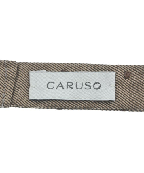 CARUSO（カルーゾ）ネクタイ 茶 サイズ:- メンズ/2200707637082