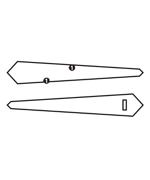 AD56（アーディーチンクアンタセイ）ネクタイ 紺 サイズ:- メンズ/2200633410216