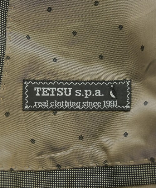 TETSU.s.p.a（テツ　エスピーエー）テーラードジャケット グレー サイズ:50(XL位) メンズ/2200673428011