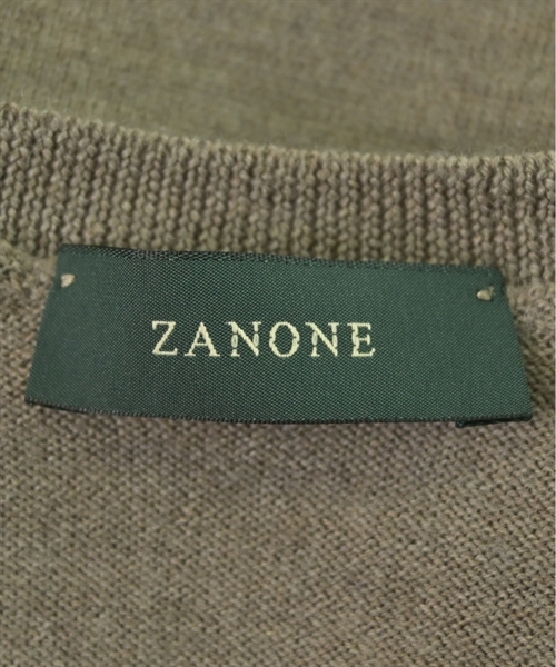 ZANONE（ザノーネ）ニット・セーター 茶 サイズ:44(S位) メンズ/2200621502060