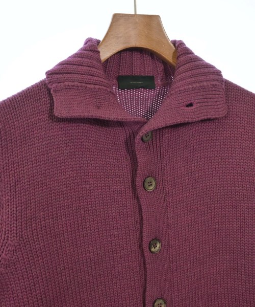 ZANONE（ザノーネ）カーディガン 紫 サイズ:48(L位) メンズ/2200622943022