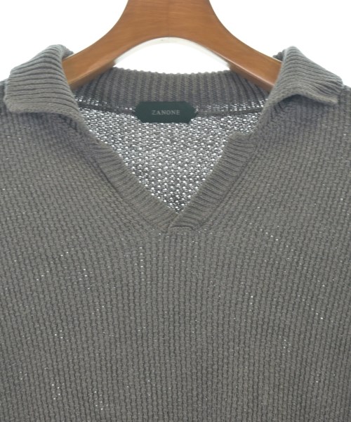 ZANONE（ザノーネ）Tシャツ・カットソー グレー サイズ:50(XL位) メンズ/2200643219021
