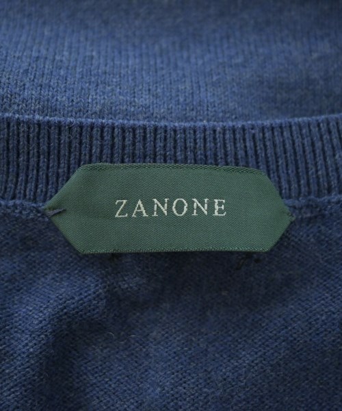 ZANONE（ザノーネ）ニット・セーター 紺 サイズ:50(XL位) メンズ/2200620043014