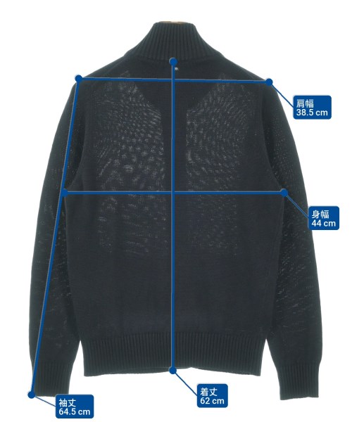 ZANONE（ザノーネ）カーディガン 紺 サイズ:46(M位) メンズ/2200624196013